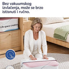 👕📦【5 komada 54 KM】Kompresijske vreće za skladištenje odjeće; nije potreban vakuum; ojačana konstrukcija.