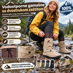 🔥🎁 Sklopive vodootporne navlake za visoke cipele: s protukliznim dizajnom i dvostrukim kopčanjem, ove navlake su posebno dizajnirane za svakodnevna putovanja na otvorenom i izlete po kiši.