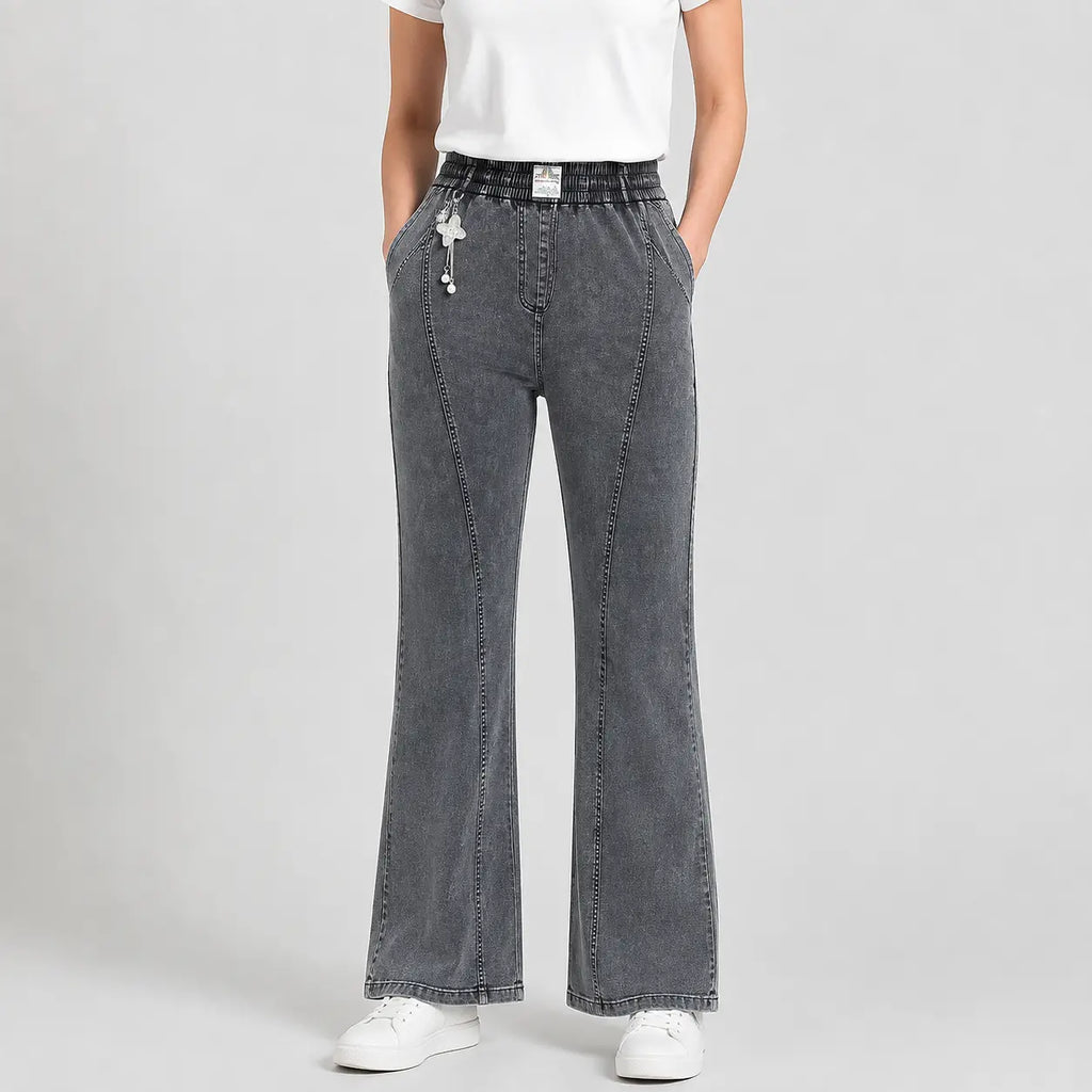 👖【M-4XL】Ženske farmerke visokog struka, rastezljive