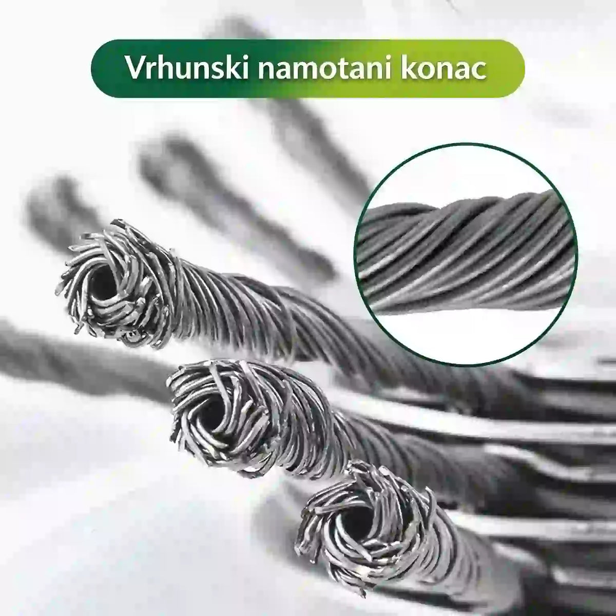 🔥✨【2 komada 52 KM】🔥 Zamjenjiva reznica za kosilicu/trimmer – čelična reznica za košenje trave🌿✂️⚙️